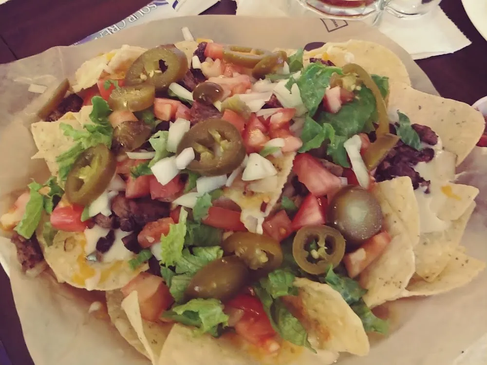 Chicken Fajita Nachos